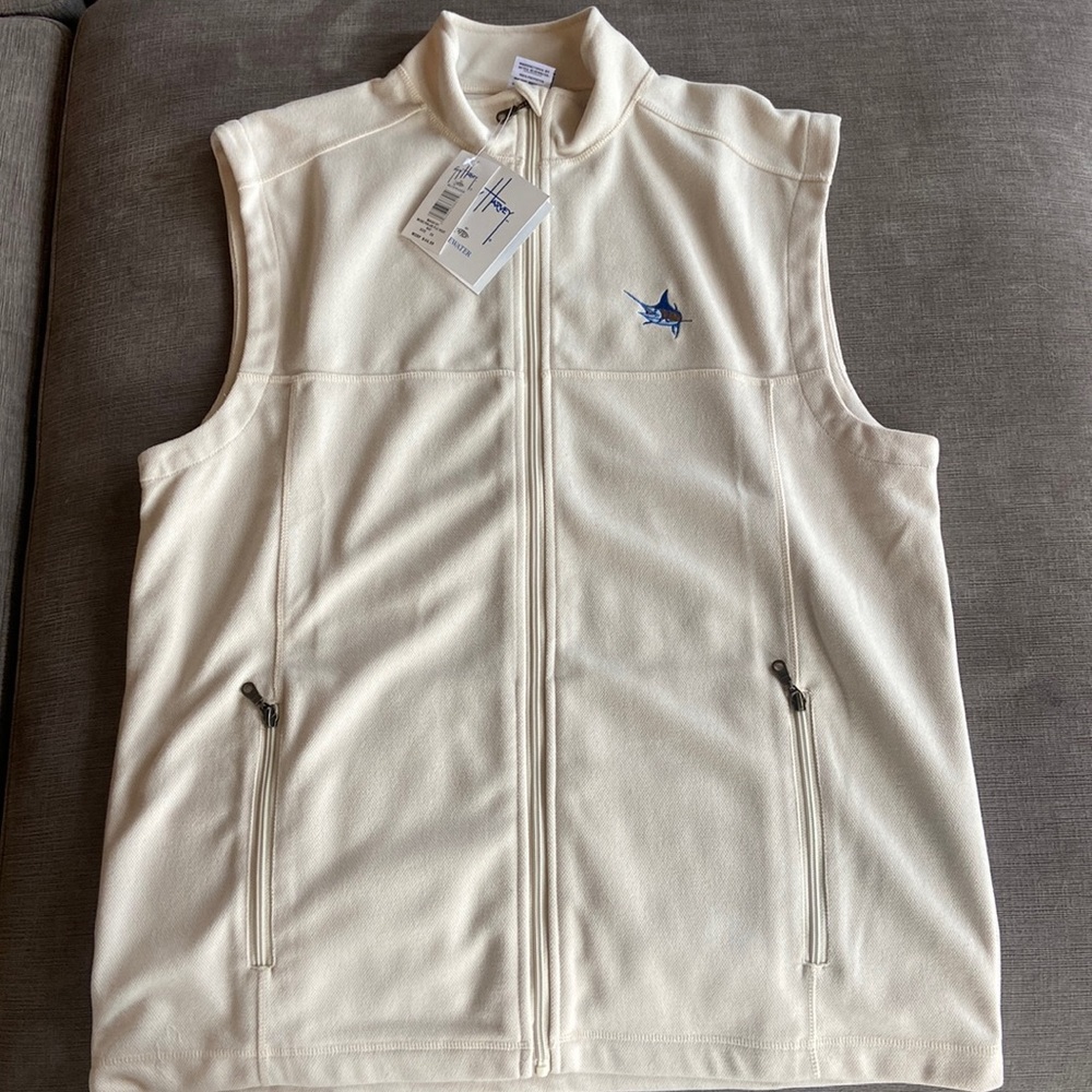 Guy Harvey Cream Vest